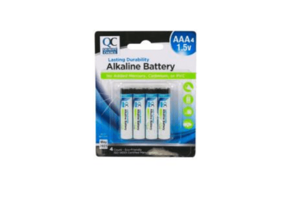 quality choice battery aaa 4ea