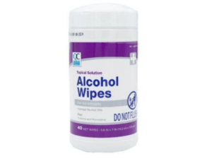 alcohol wipes isopropyl 70% 40ea