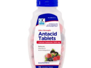 quality choice antacid es asst berry ctb 96ea (tums extra strength)