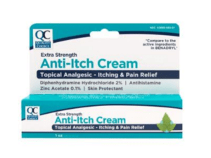 quality choice's anti itch es cre 30gm (benadryl)