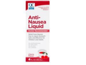 quality choice anti nausea cherry liq 120ml (emetrol)