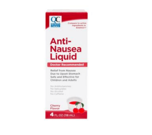 quality choice anti nausea cherry liq 120ml (emetrol)