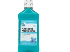 mouth rinse antiseptic blue mint 33.8oz (listerine)