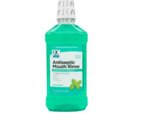 mouth rinse antiseptic spring mint 33.8oz (listerine)