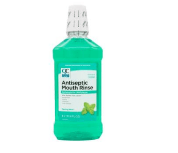 mouth rinse antiseptic spring mint 33.8oz (listerine)