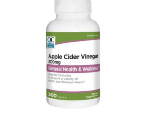 apple cider vinegar 300mg tab 300ea