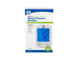 quality choice blood pressure monitor auto deluxe 1ea