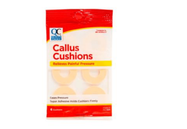 quality choice callus cushions foot pads 6ea (dr. scholls)