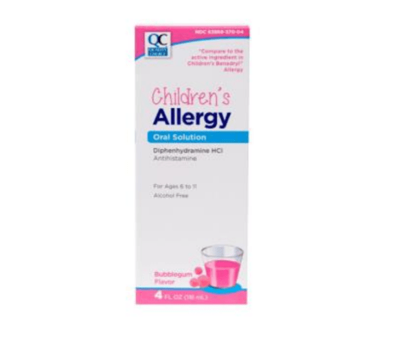 quality control's allergy childrens bubble gum liq 120ml (benadryl)