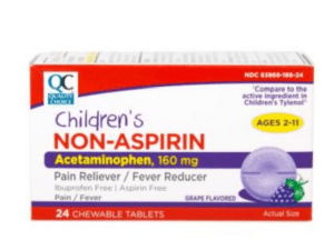 acetaminophen childrens grape ctb 24ea (tylenol child