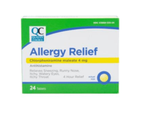 chlorpheniramine allergy tab 24ea (chlor trimeton)