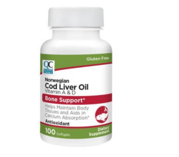 vit cod liver oil w/vit a and d sfg 100ea