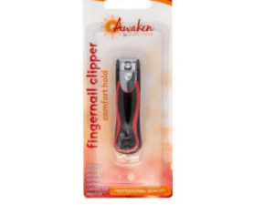 fingernail clipper w/catcher comfort awaken 1ea