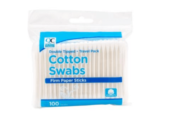 cotton swab paper sticks travel size 100ea