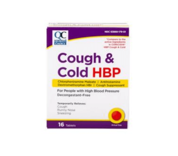 cough and cold hbp tab 16ea (coricidin)