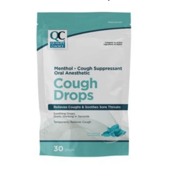 cough drop menthol loz 30ea (halls)