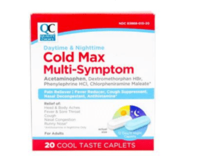 quality choice cold multi symptom combo cpl 20ea (tylenol cold multi symp)