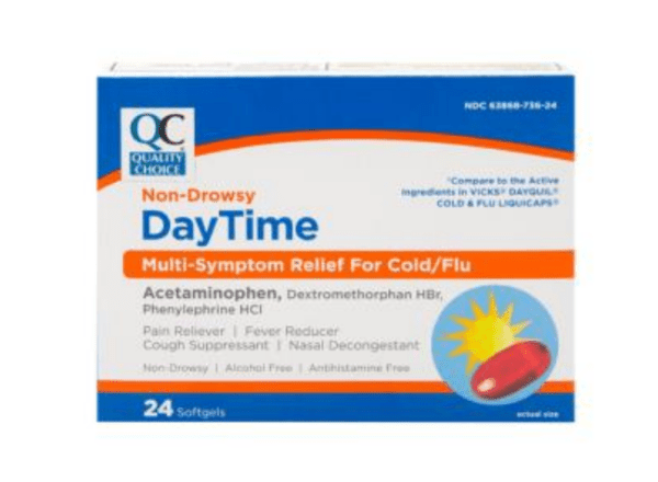 daytime cold and flu multi symptom sfg 24ea (dayquil)