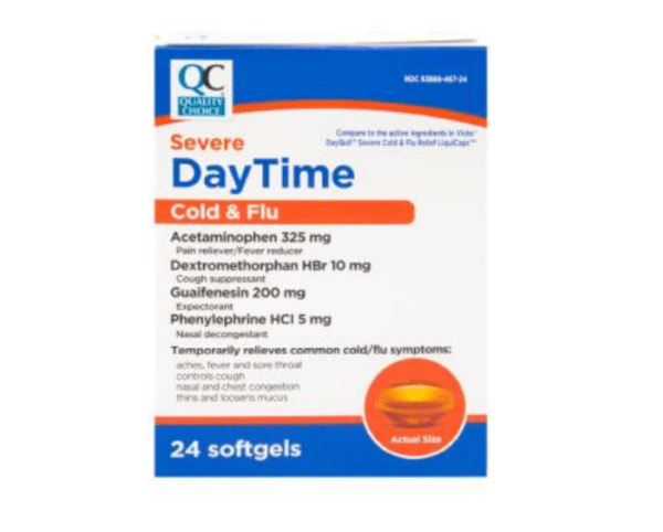 daytime severe cold and flu sfg 24ea (dayquil severe)