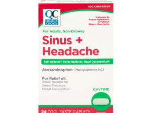 daytime sinus cong & pain cool taste cpl 24ea (tylenol sinus)