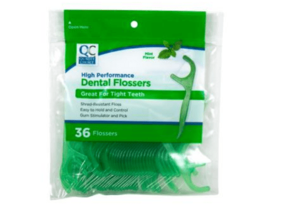 dental flossers mint 36ea