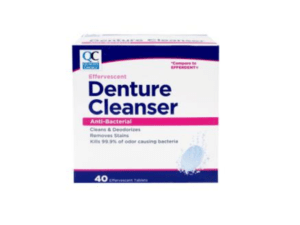 denture cleanser tab 40ea (efferdent)