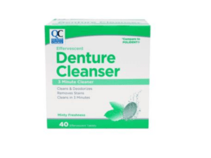 denture cleanser minty green tab 40ea (polident)