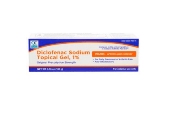 diclofenac sod 1% gel 100gm (voltaren)