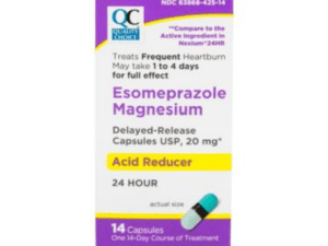 esomeprazole magnesium 20mg cap 14ea (nexium)