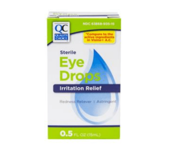 eye drops irritation relief drp 15ml (visine ac)