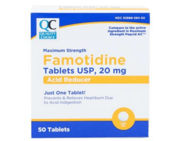 famotidine acid controller 20mg tab 50ea (pepcid ac max)