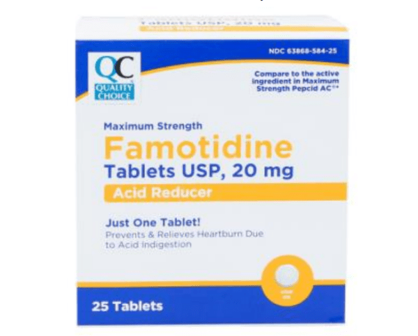 famotidine acid controller 20mg tab 25ea (pepcid ac max)