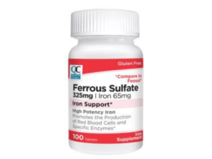 vit ferrous sulfate 325mg tab 100ea (feosol)