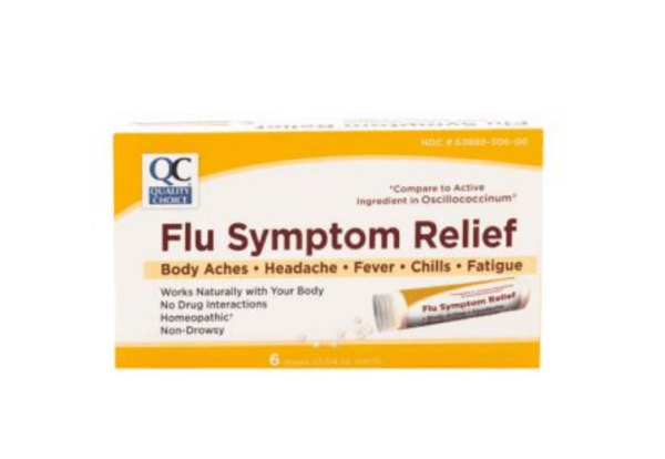 flu symptom relief quick dissolving pellets 6ea (oscilloco)