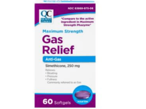 gas relief ultra str 250mg sfg 60ea (phazyme)