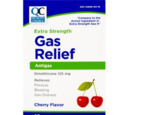 gas relief xs cherry cream ctb 18ea (gas x)