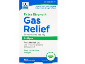 gas relief es 125mg sfg 30ea (gas x es)