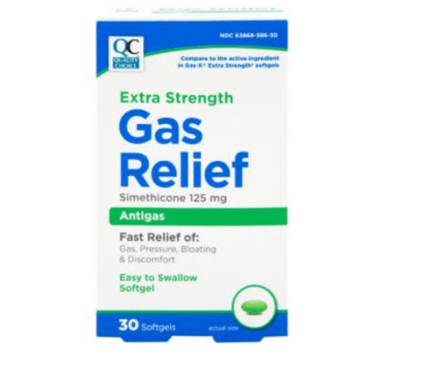 gas relief es 125mg sfg 30ea (gas x es)