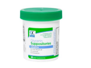 glycerin suppositories adult 25ea (fleet)