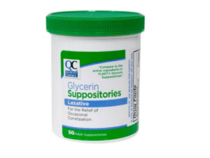 glycerin suppositories adult 50ea (fleet)