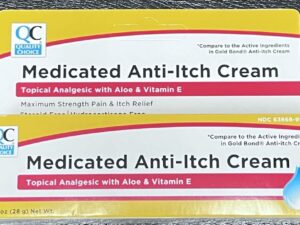 quality choice's anti itch medicated cre 1oz (gold bond)