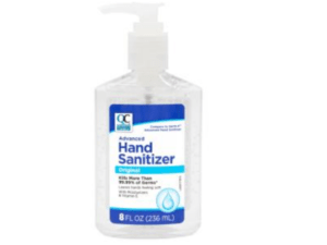 hand sanitizer 70% liq 2oz (purell)