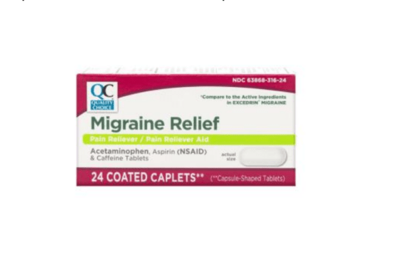 headache relief migraine cap 24ea (excedrin)