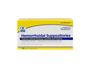 hemorrhoidal suppositories 24ea (preparation h)