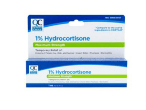 hydrocortisone max str 1% cre 30gm (cortaid)