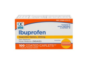 ibuprofen ib 200mg orange cpl 100ea (motrin ib)