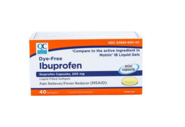 ibuprofen 200mg gcp 40ea (motrin ib liquidgel)