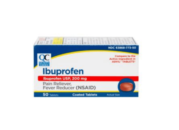 ibuprofen 200mg tab 50ea (advil)