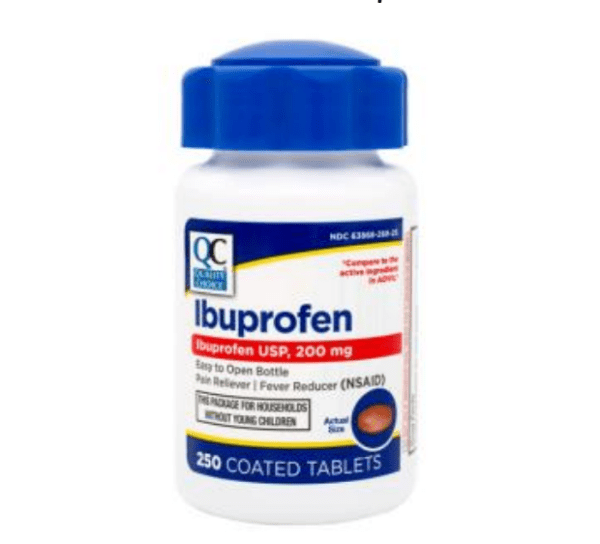 ibuprofen 200mg tab 250ea (advil)