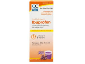 ibuprofen childrens grape sus 120ml (motrin)